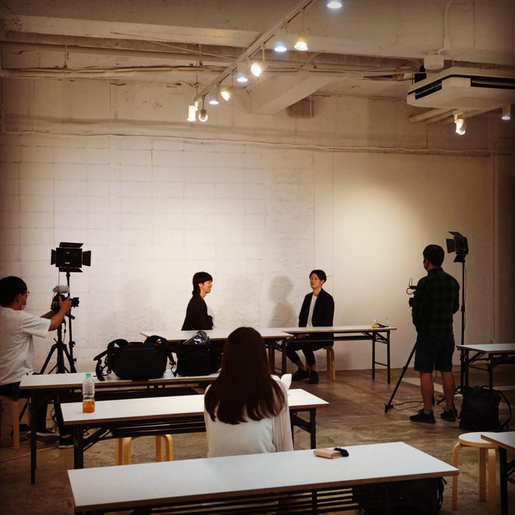 鯖江市内企業のプロモーション動画を制作中