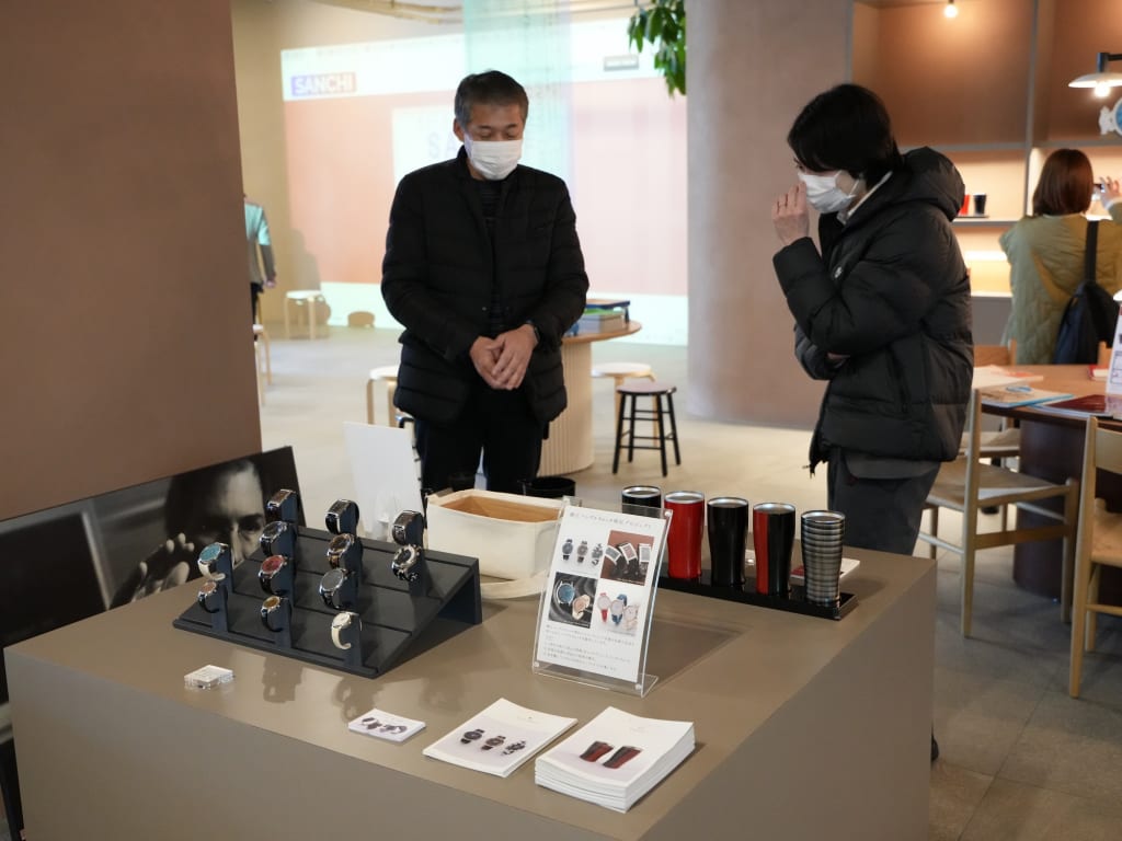 ハイブリッド展示会SANCHI　2/19-20は越前漆器