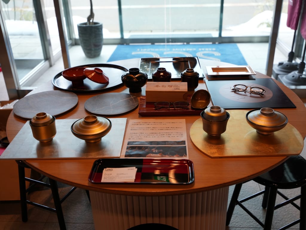 ハイブリッド展示会SANCHI　2/19-20は越前漆器